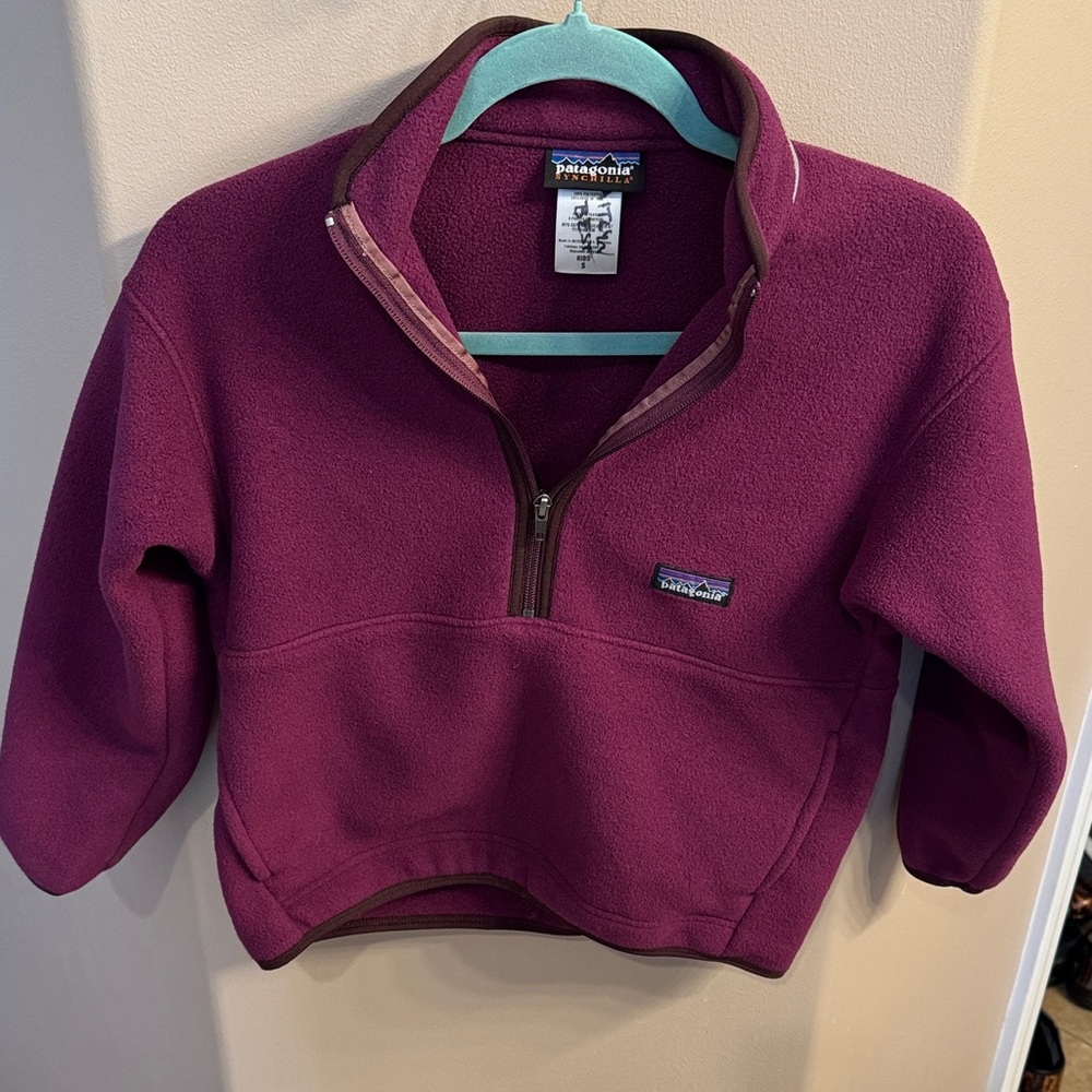 Patagonia kids synchilla pullover
